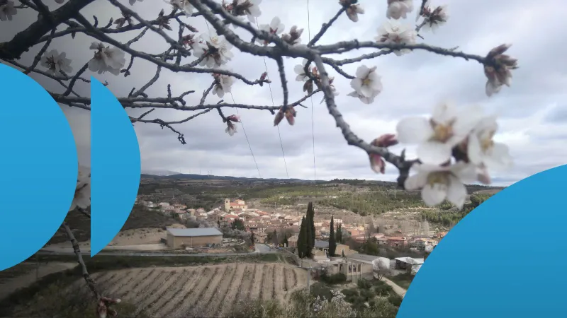 Maite Córdoba, alcaldesa de Lapuebla de Labarca y Mara García, alcaldesa de Moreda