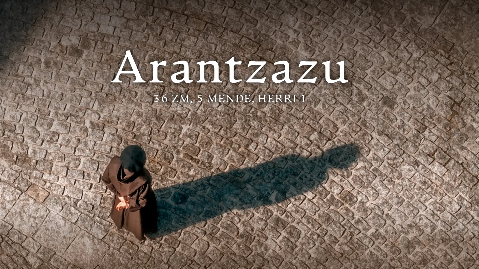 Arantzazu, 36 zm, 5 mende, herri 1