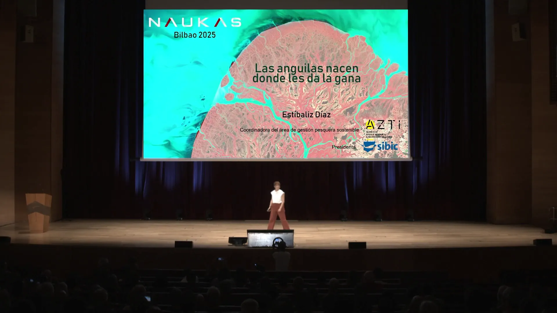 Estibaliz Díaz: Las anguilas nacen donde les da la gana