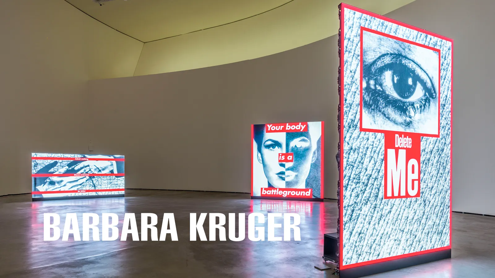 Barbara: Barbara Kruger: Another day. Another night.