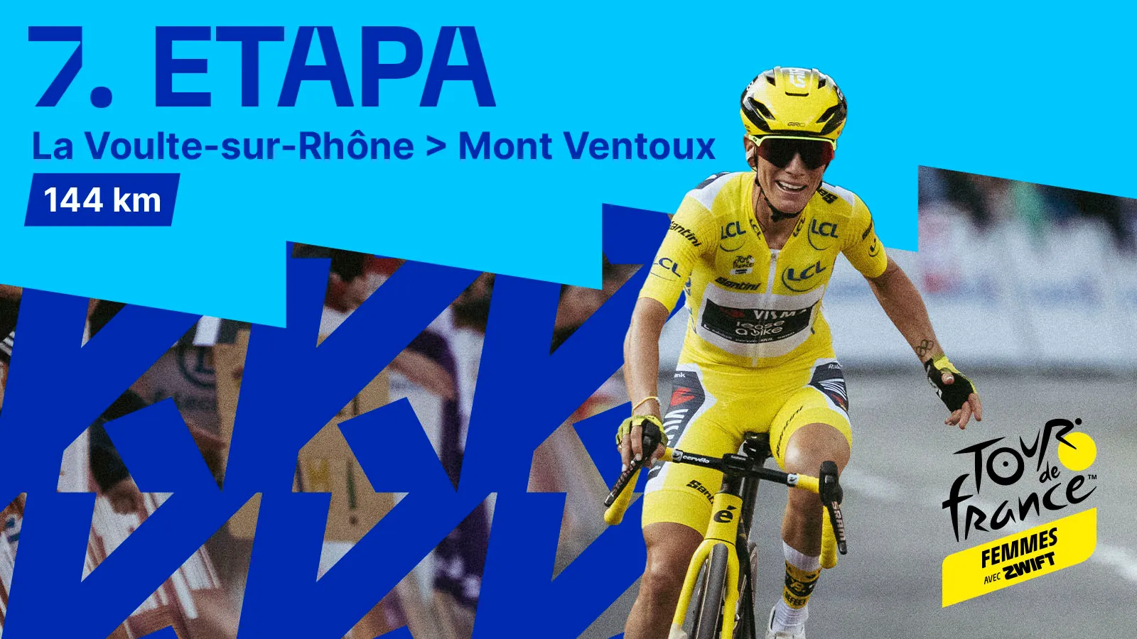 7. etapa: La Voulte-sur-Rhône-Mont Ventoux (146.8 km)