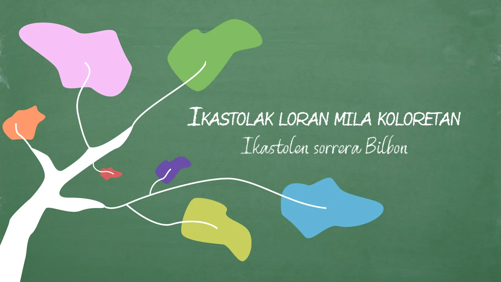 Ikastolak loran mila koloretan. Ikastolen sorrera Bilbon
