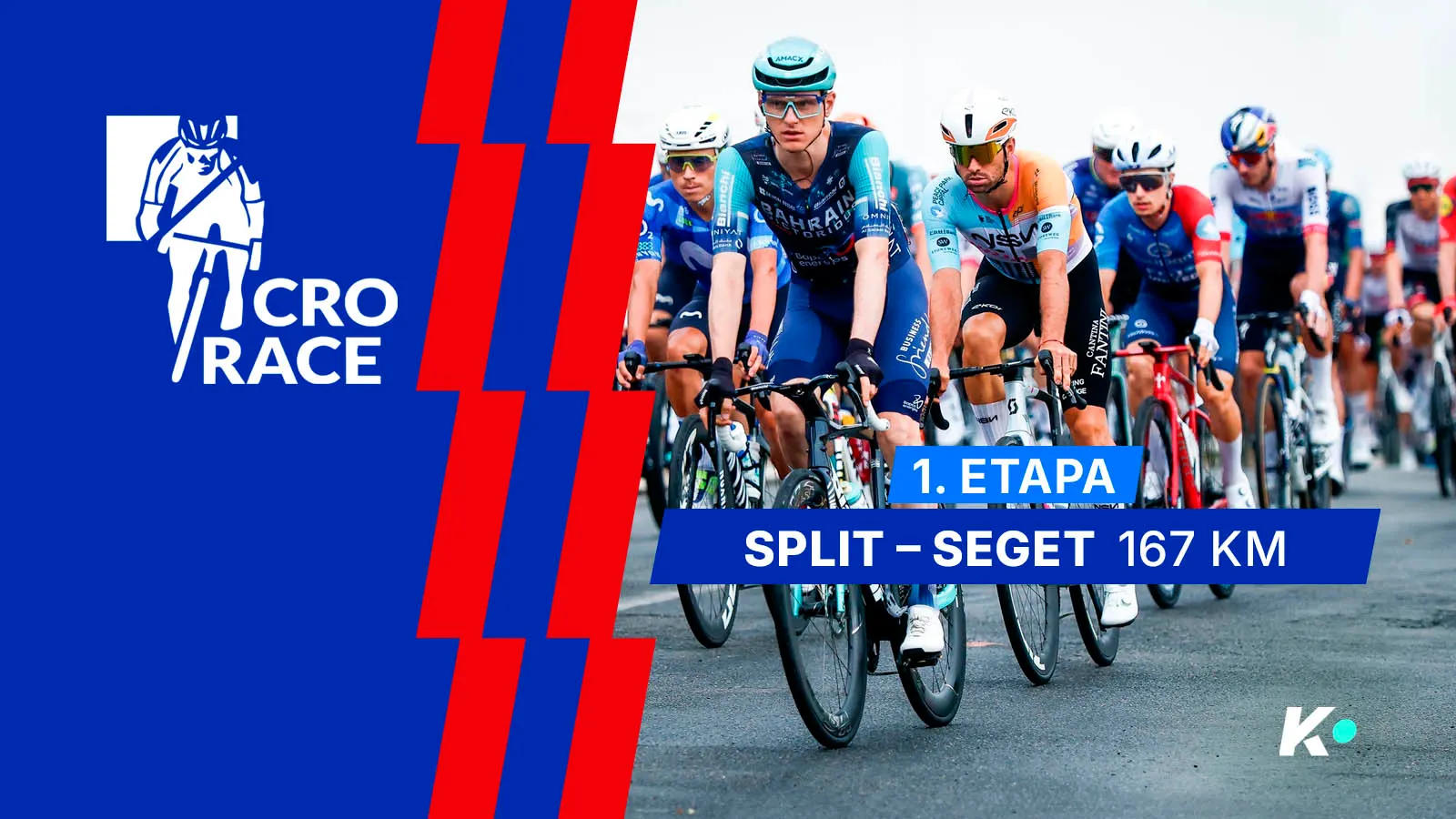 1. Etapa: Split- Seget (167 km)