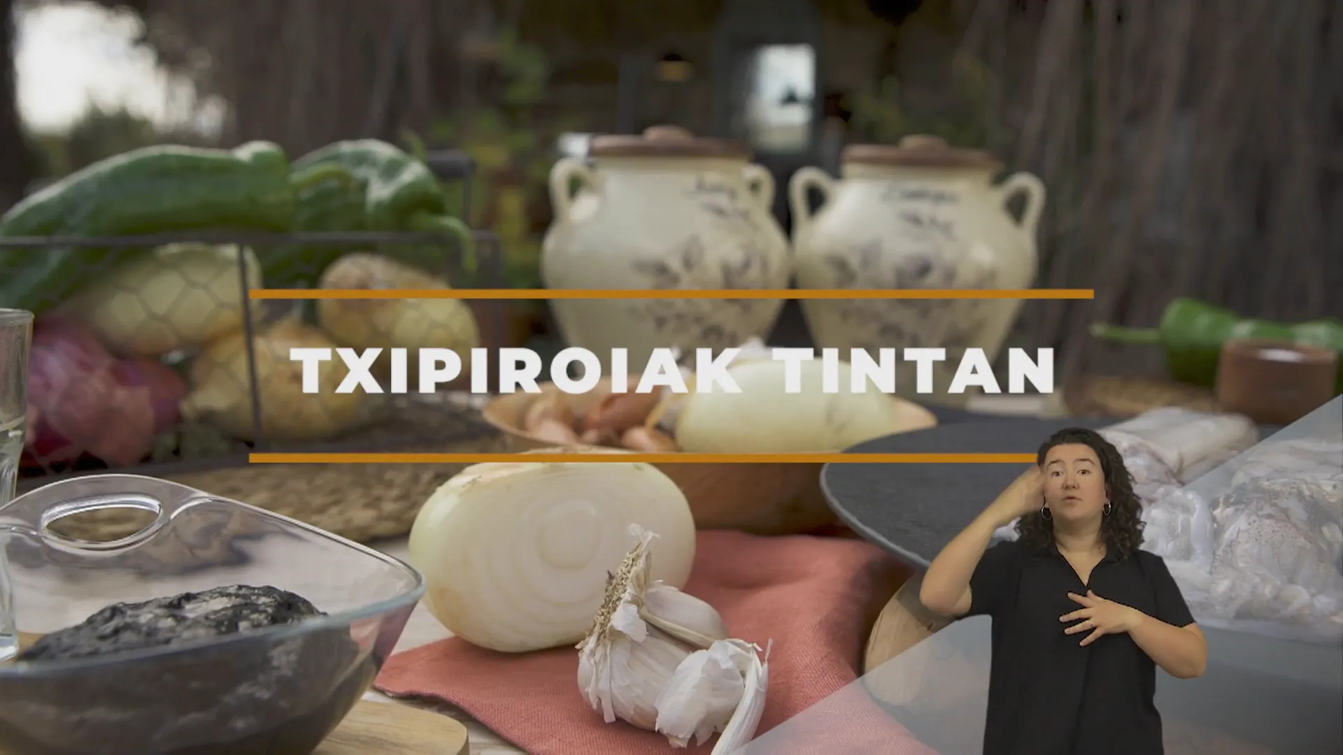 Txipiroiak tintan