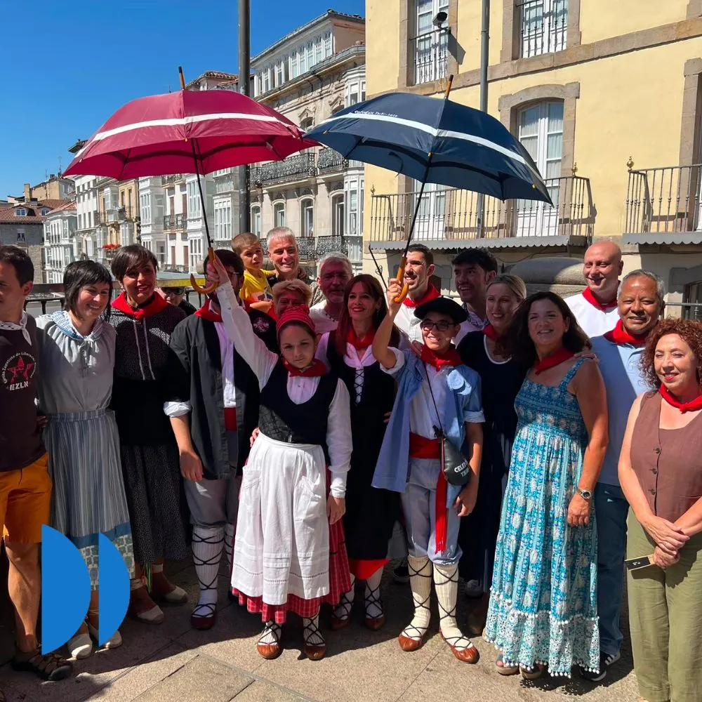 Gasteiz jaietan: "Edurne y Celedón Txiki"