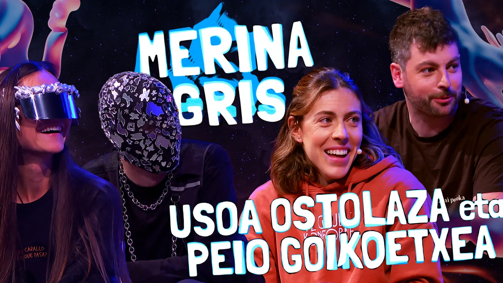 Merina Gris, Peio Goikoetxea y Usoa Ostolaza