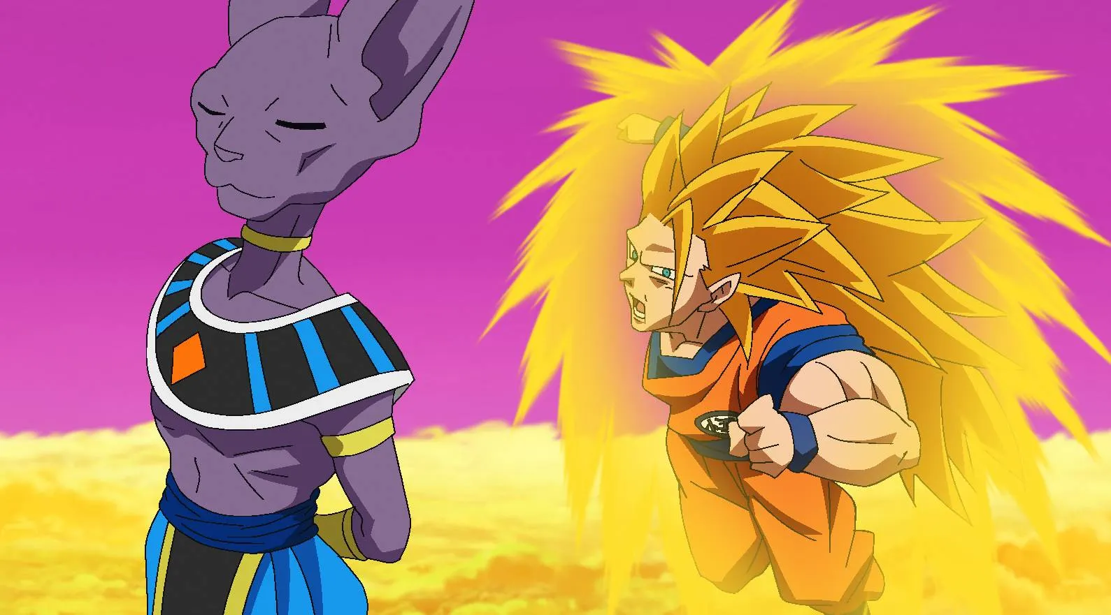 5. Batalla en el planeta de Kaito. Goku contra el Dios de la Destrucción