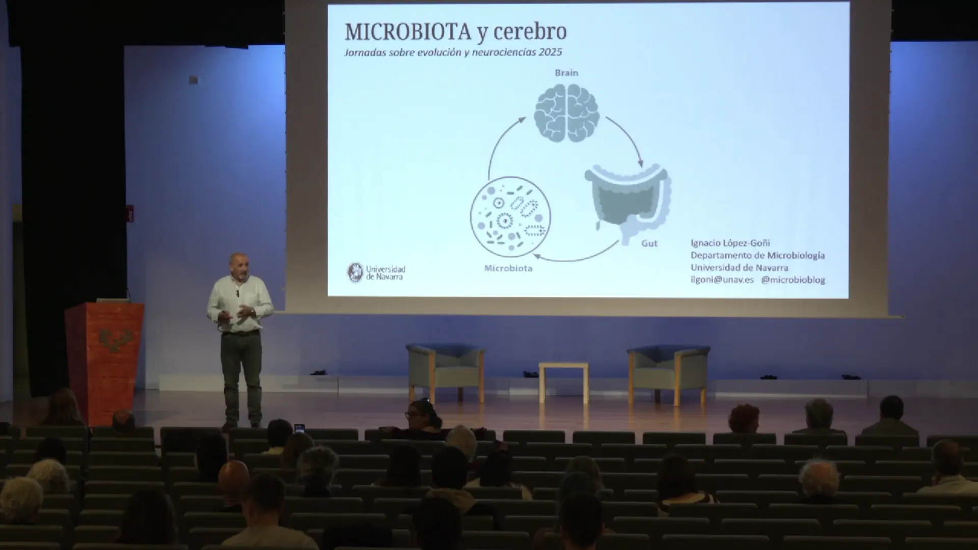 Microbiota y cerebro: depresión, autismo y alzhéimer - Ignacio López Goñi