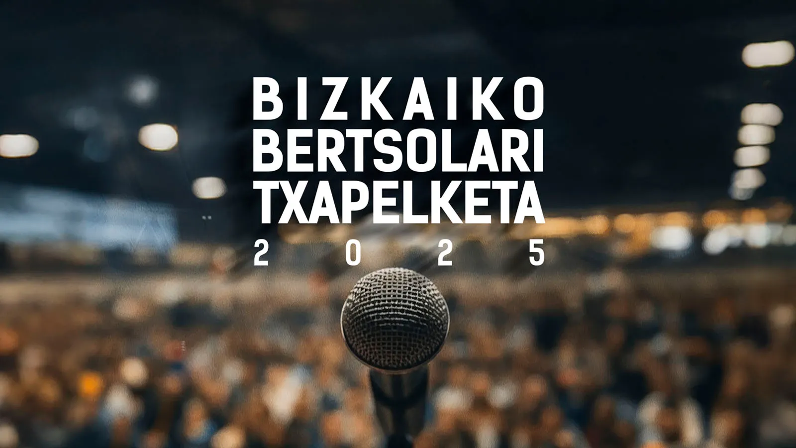 Bizkaiko bertsolari txapelketa. Finala 2025