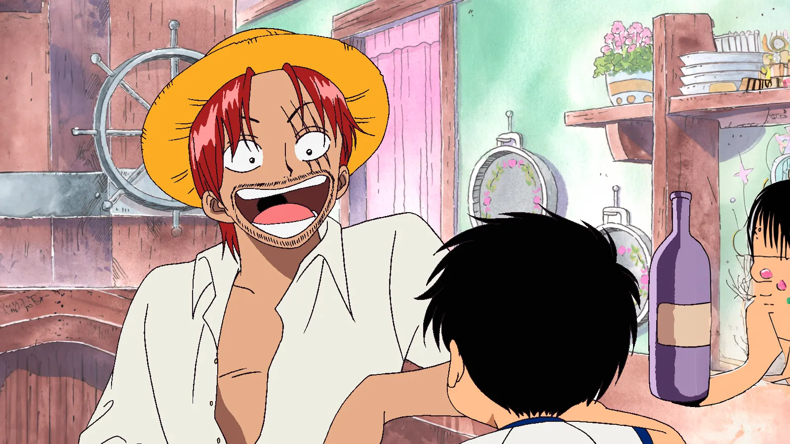 4. El pasado de Luffy. Su amigo Shanks