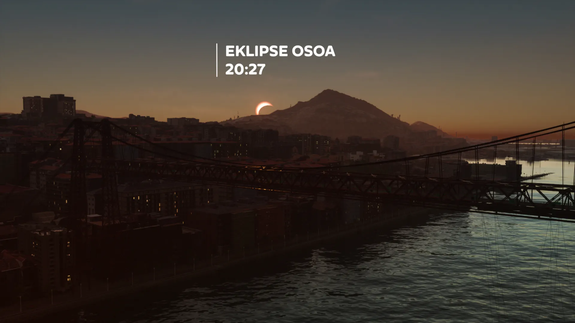 1. Zer da eguzki eklipse bat