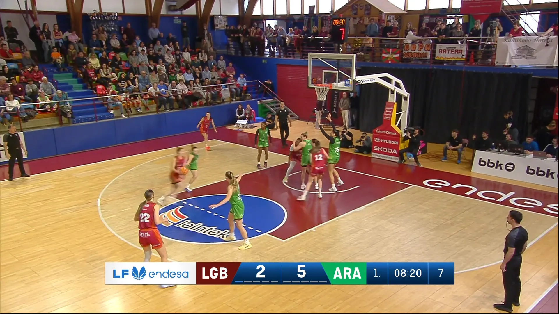 Liga Endesa: Lointek Gernika-Kutxabank Araski