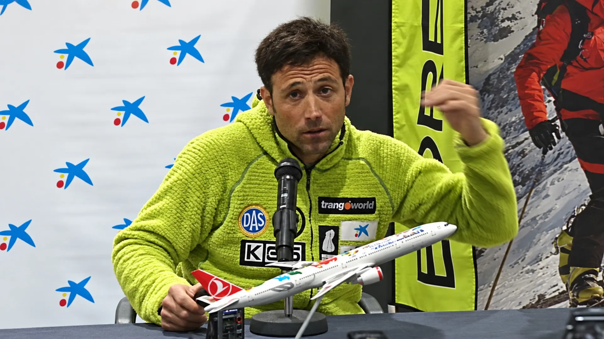 Alex Txikon: Nanga Parbat espedizioaren prentsaurrekoa