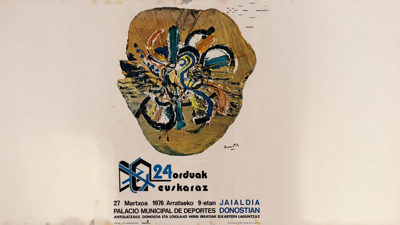1976ko ekitaldiaren laburpena. Artxibotik