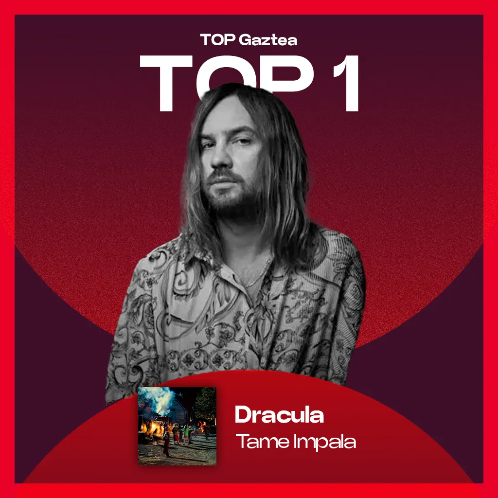 Tame Impala eta Jennie Top 1ean!