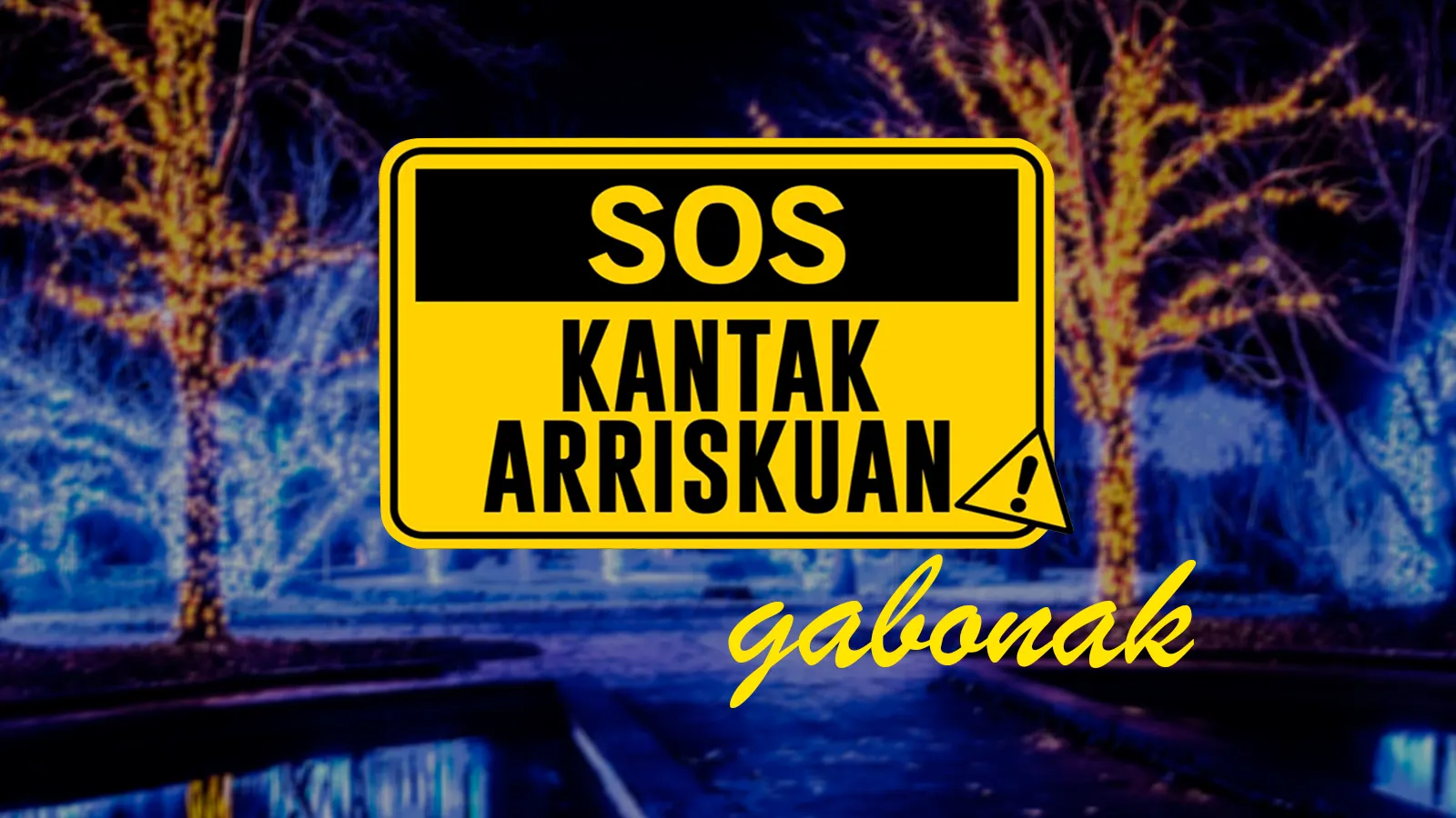 S.O.S Gabon kantak arriskuan