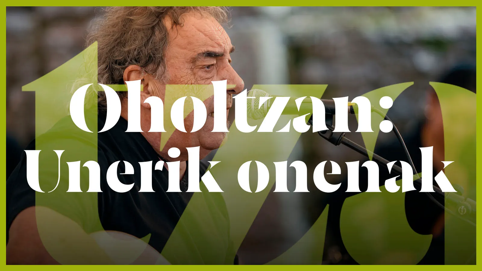 Oholtzan: Unerik onenak
