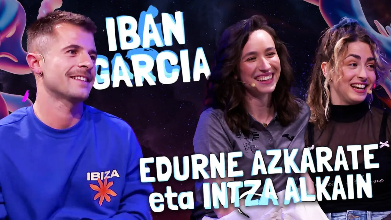 Iban Garcia e Intza Alkain y Edurne Azkarate