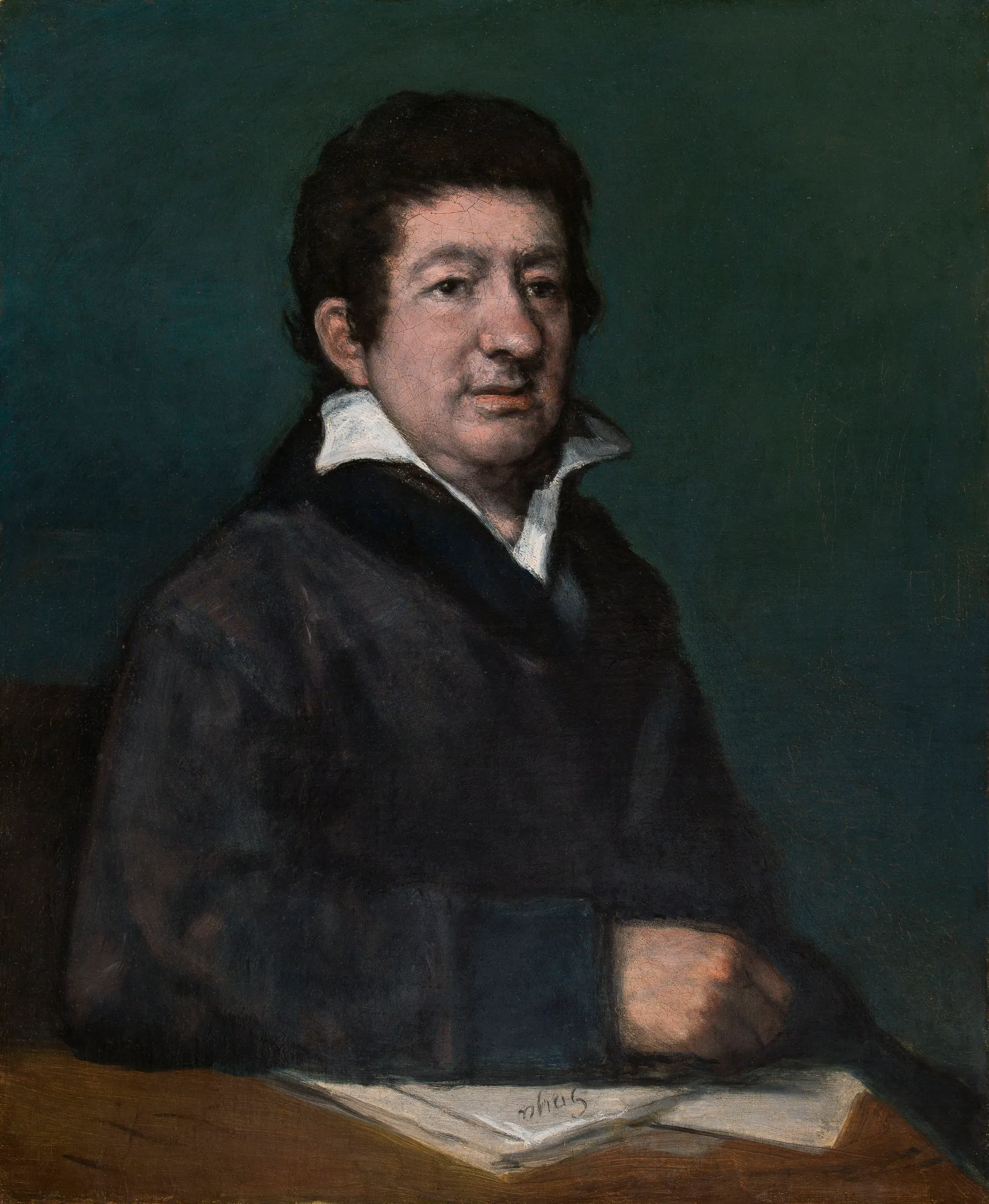"Retrato del poeta Moratín" de Francisco de Goya