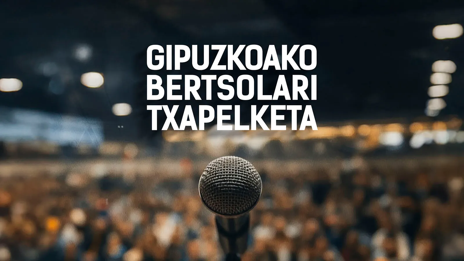 Gipuzkoako bertsolari txapelketa