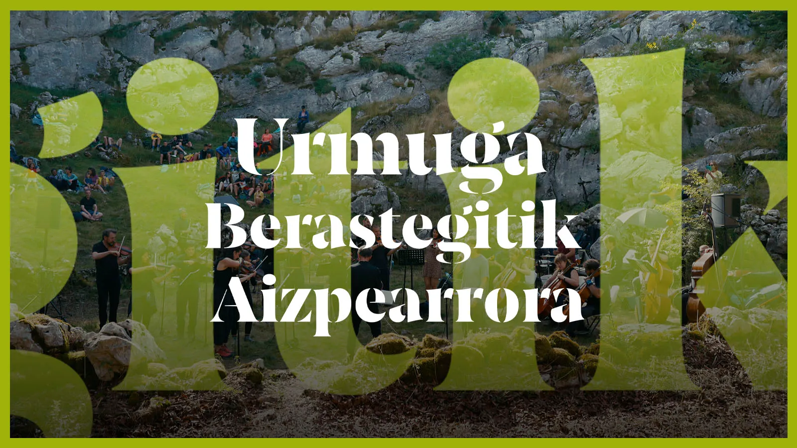 Urmuga. De Berastegi a Aizpearro