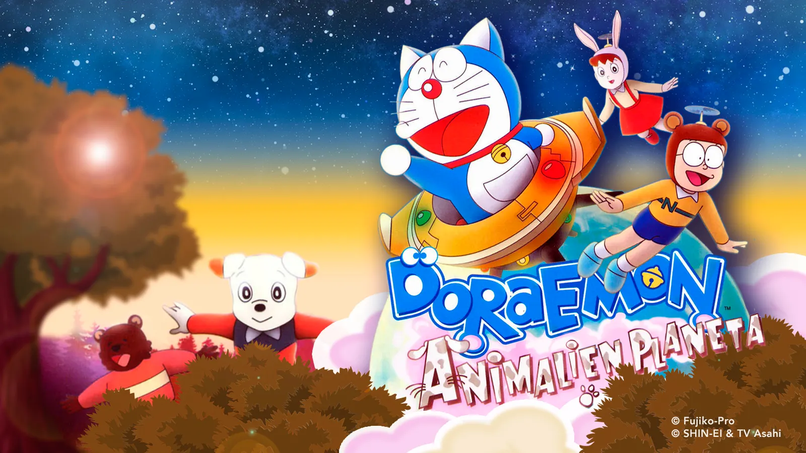  Doraemon eta animalien planeta