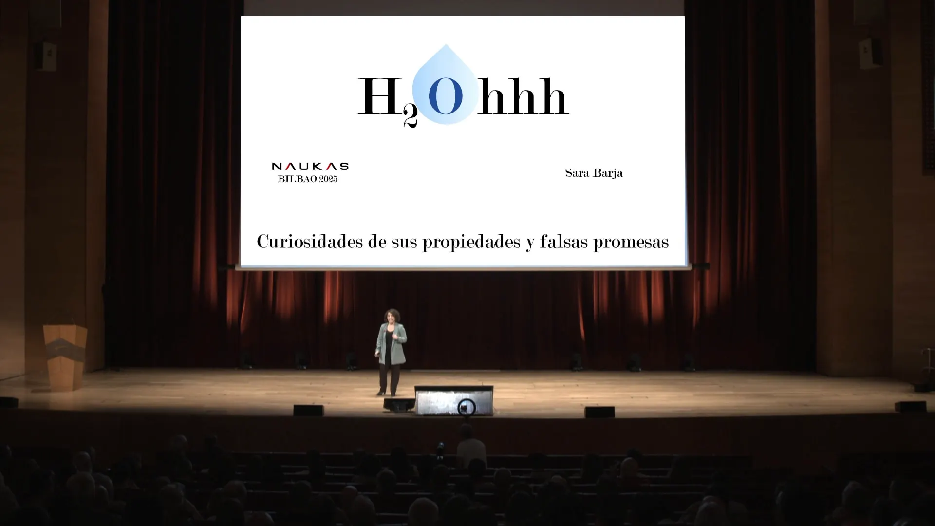 Sara Barja, H2OHHH: Las fascinantes propiedades del agua