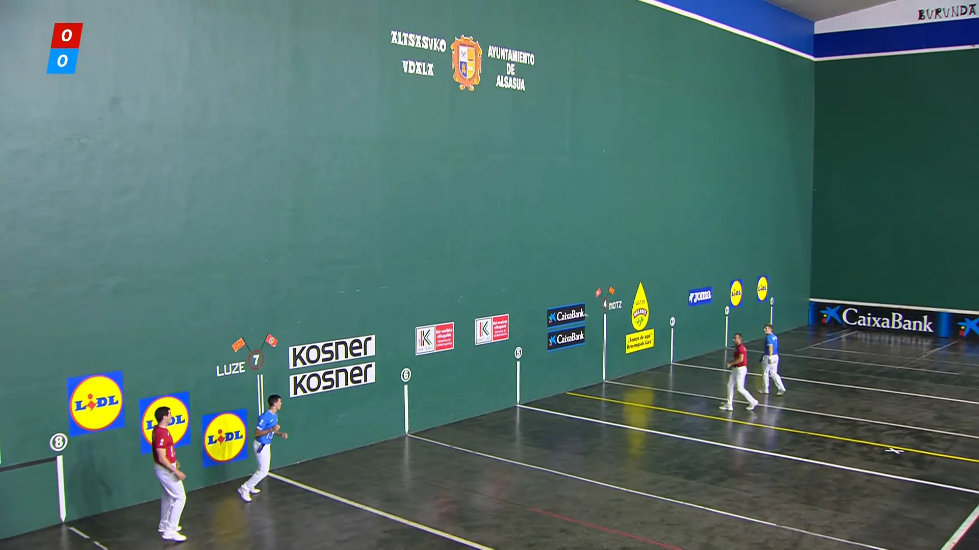 Masters Caixabank: A Seriea: Ezkurdia-Albisu/Larrazabal-Zabaleta