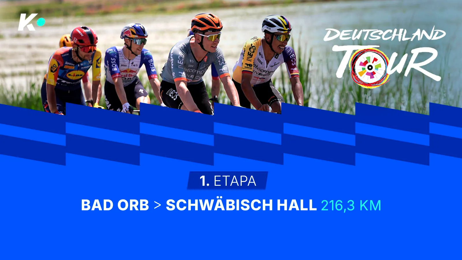 1.etapa: Bad Orb-Schwäbisch Hall (216,3 km)