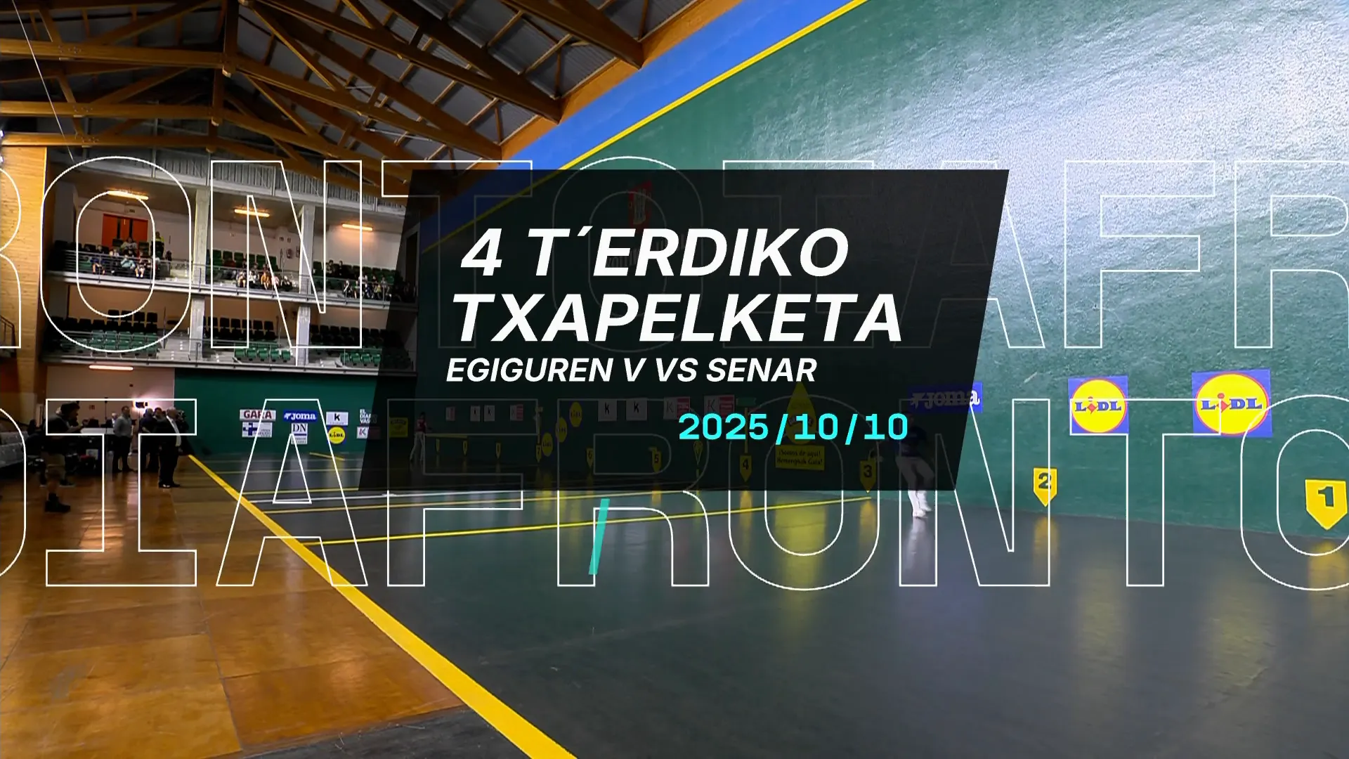 Cuartos de final: Ezkurdia-Larrazabal