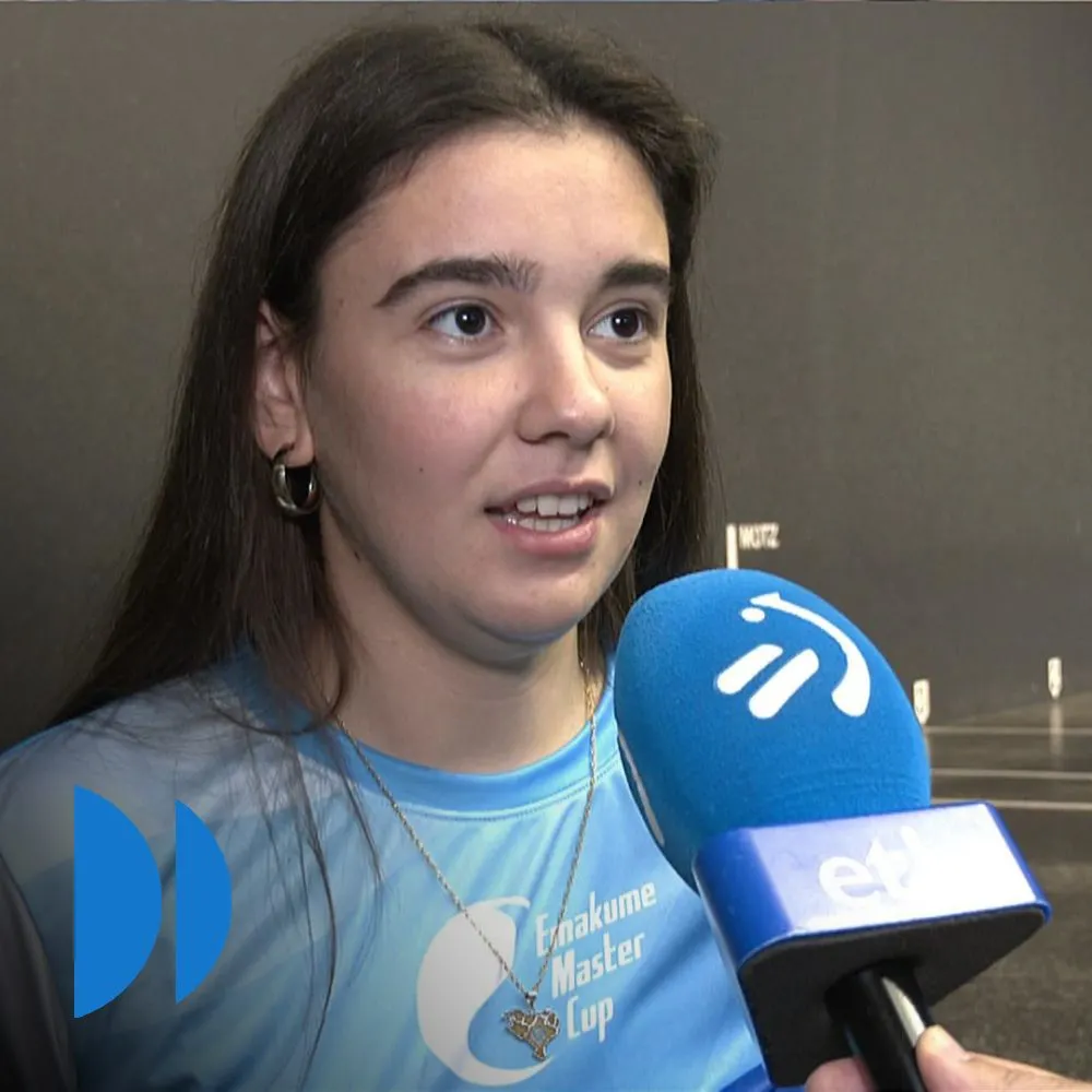 Enara Gaminde: "Llegamos a las semifinales en el mejor momento"