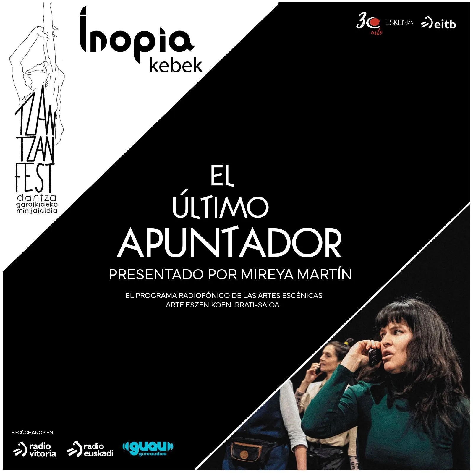 La sala Inopia,  nuevo espacio en Vitoria,  Festival Tzan tzan Fest y 'Direction Assitée', estreno en BAD