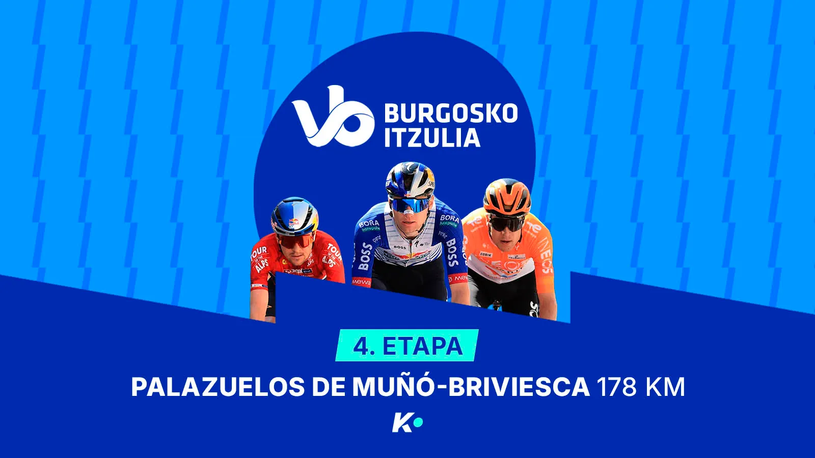 4. etapa: Palazuelos de Munó-Briviesca (178 km)
