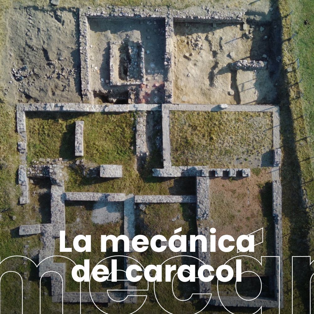 Excavación en las termas de Zaldua. Las pinturas rupestres siguen un patrón