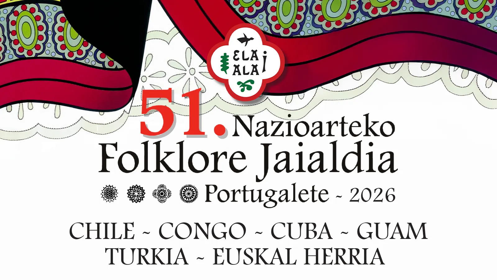 Portugaleteko Nazioarteko Folklore jaialdia. Munduko dantzak.