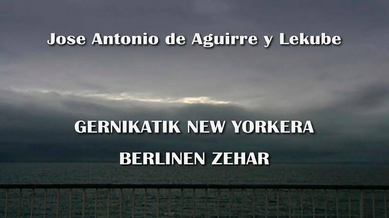 Gernikatik New Yorkera Berlinen zehar