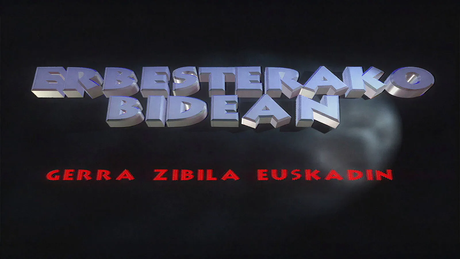 Erbesterako bidean