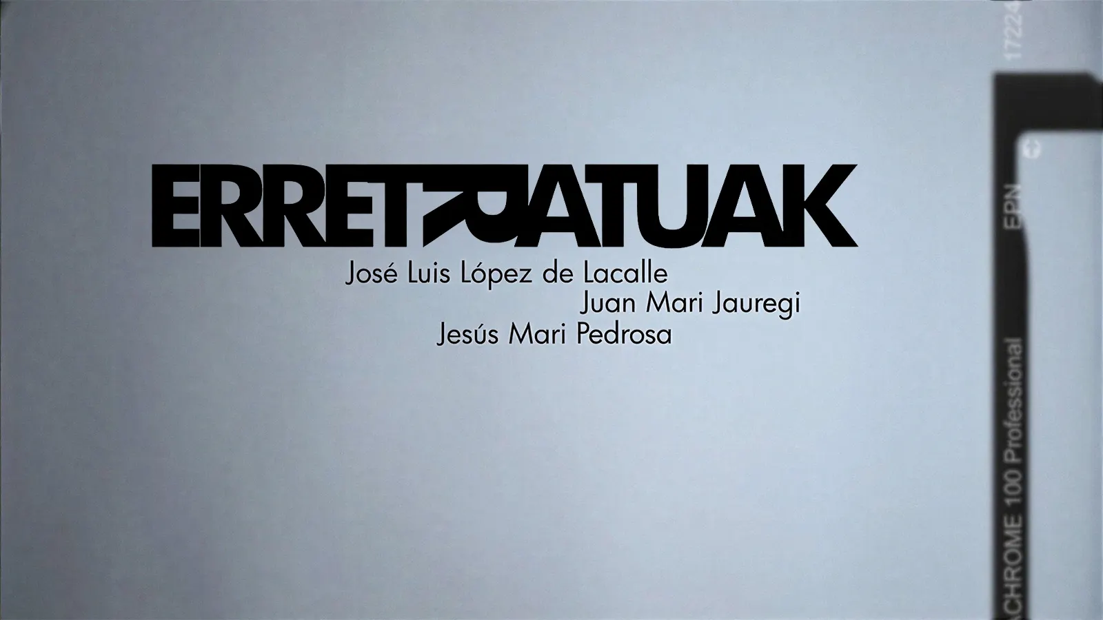 1. Jose Luis Lopez De Lacalle, Jesus Maria Pedrosa, Juan Maria Jauregi
