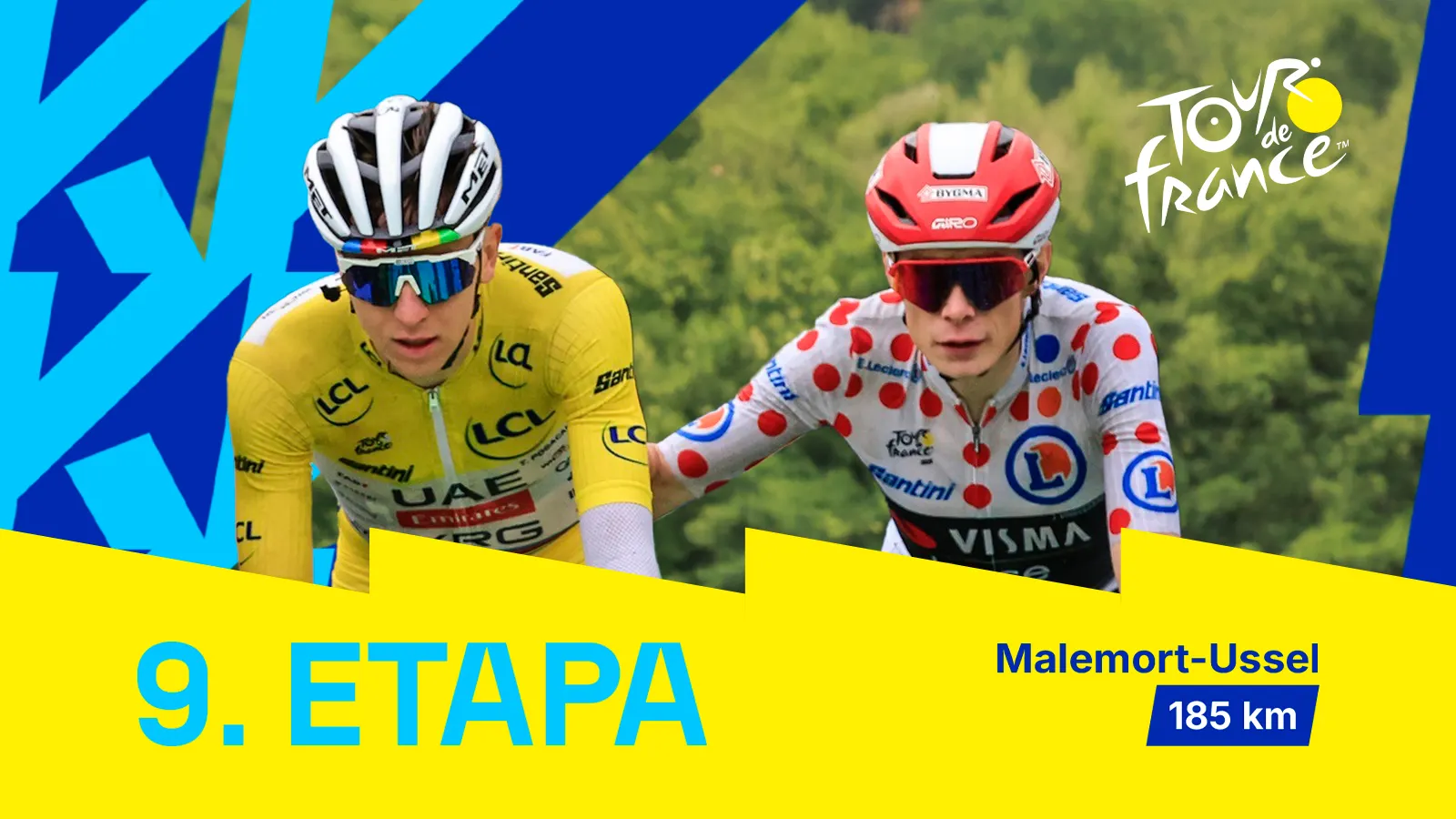 Etapa 9:  Malemort/Ussel (185Km)