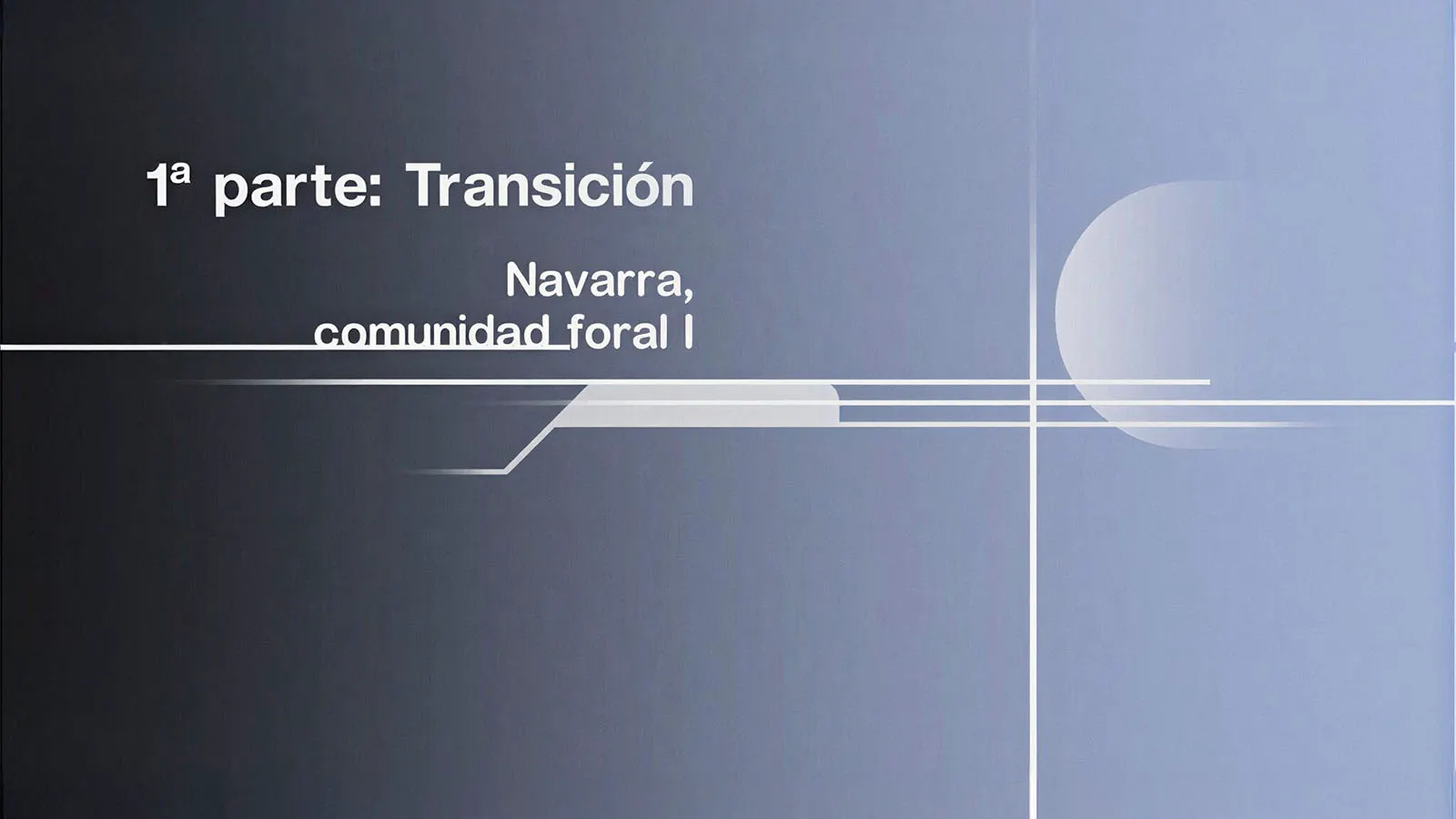 Navarra, Comunidad Foral I