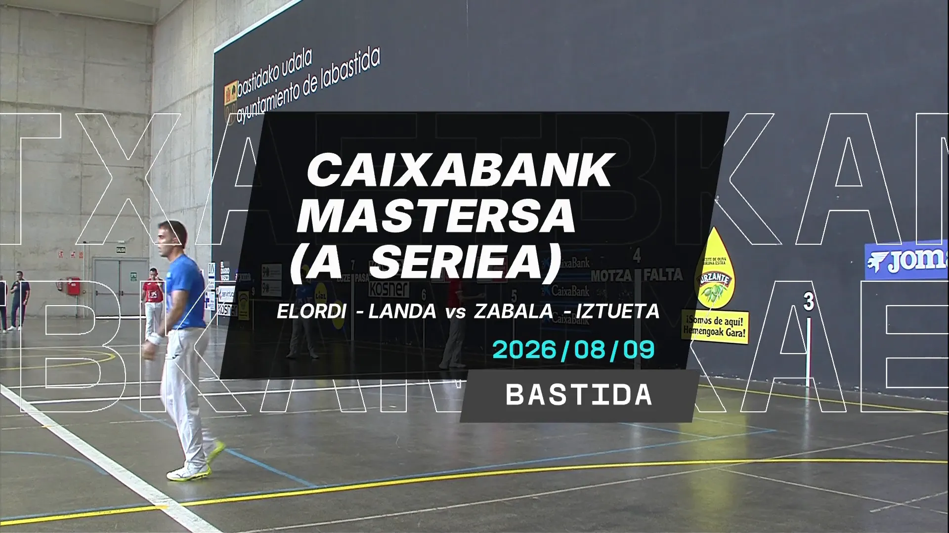 Masters Caixabank: A Seriea: Elordi-Mariezkurrena/Zabala-Iztueta