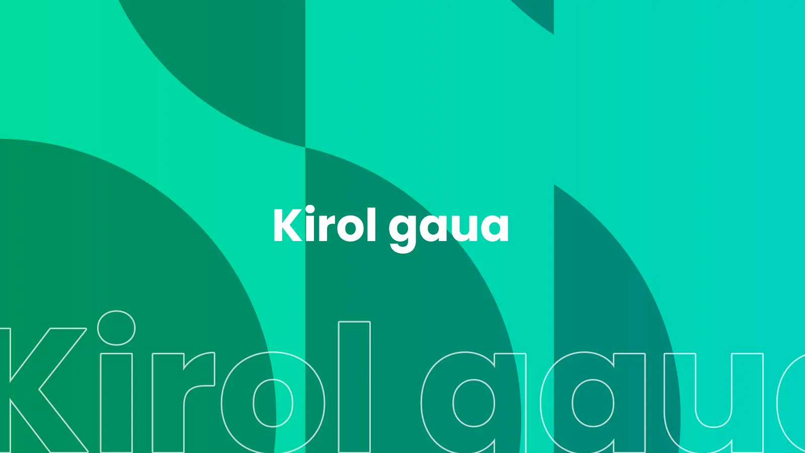 Kirol gaua