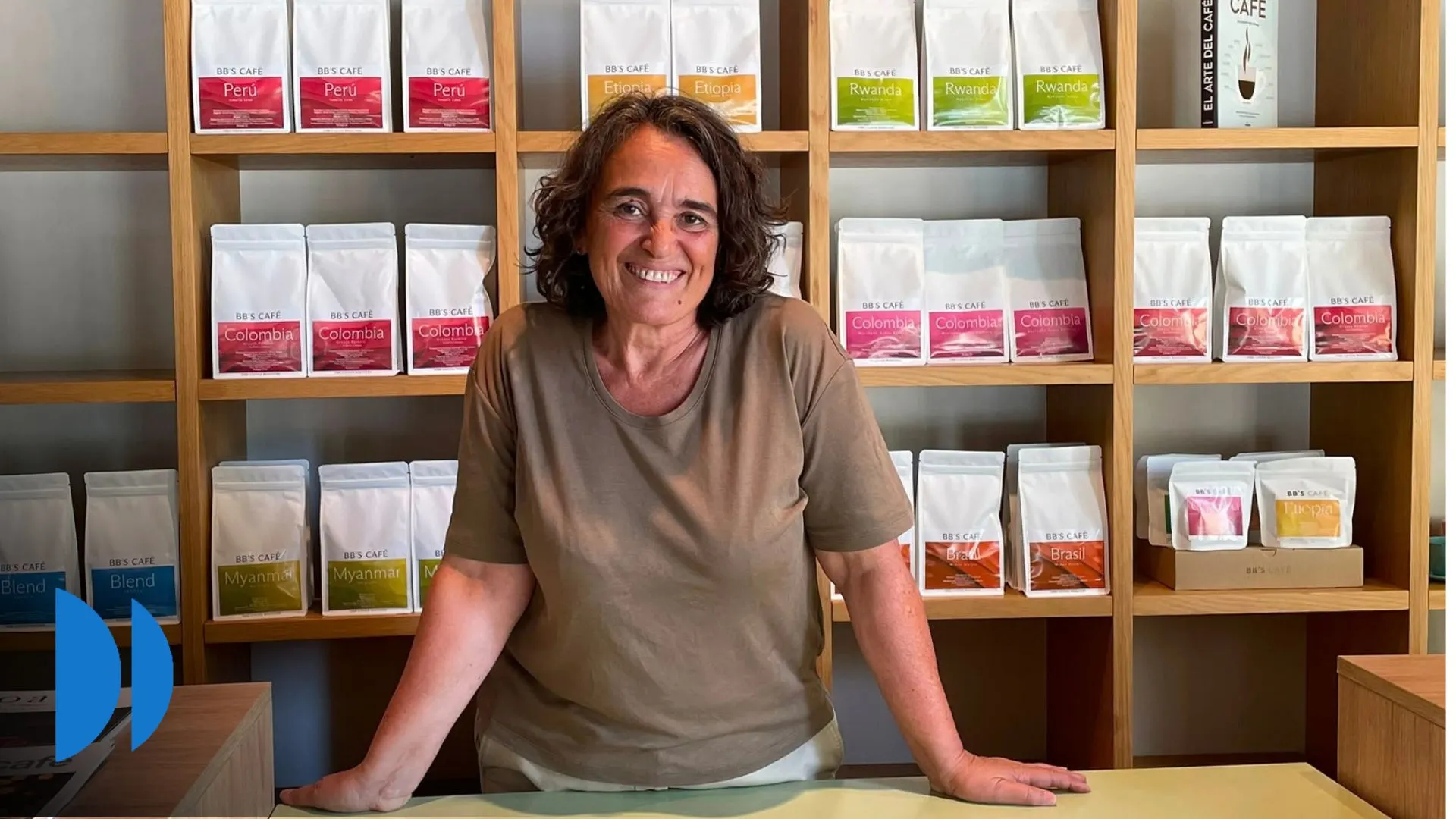 Marisa Baqué, la Mamma del café