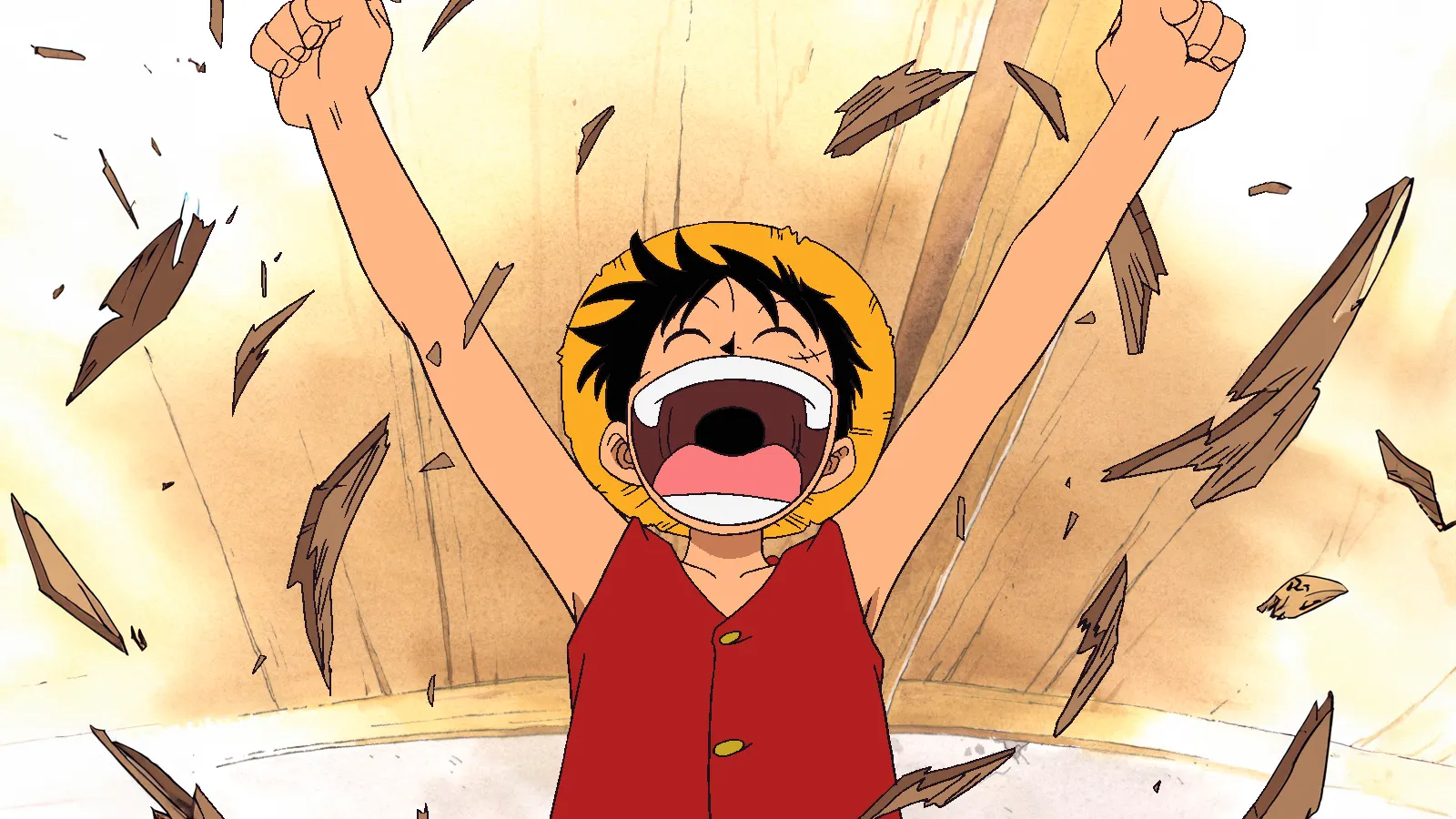 1. ¡Yo soy Luffy! ¡El futuro rey de los piratas!