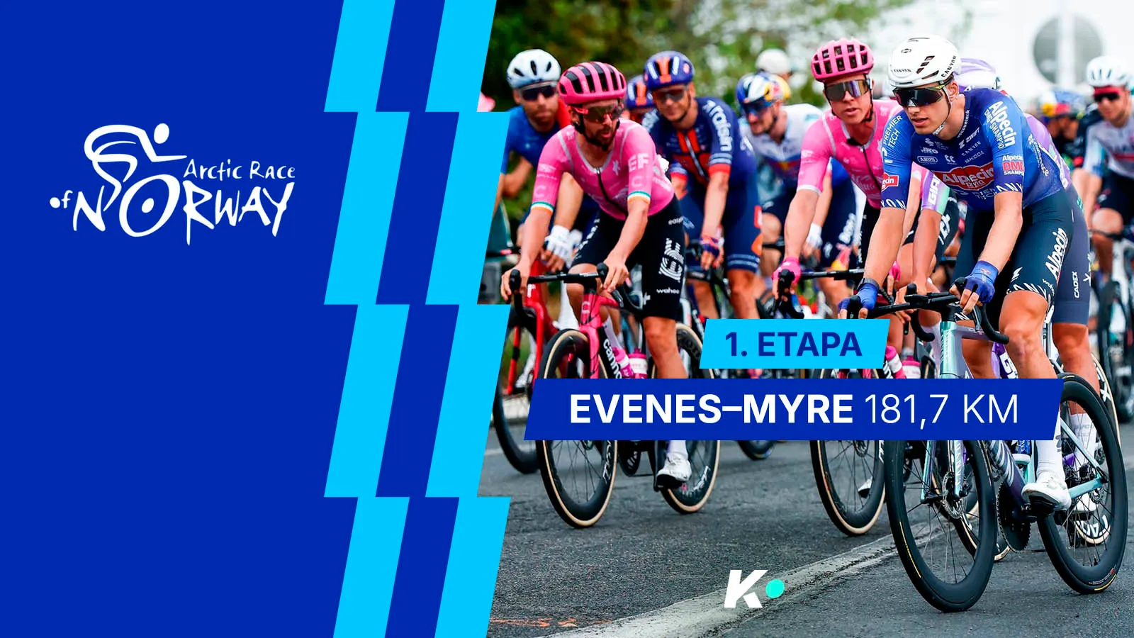 1.etapa: Evenes-Myre (181.9)