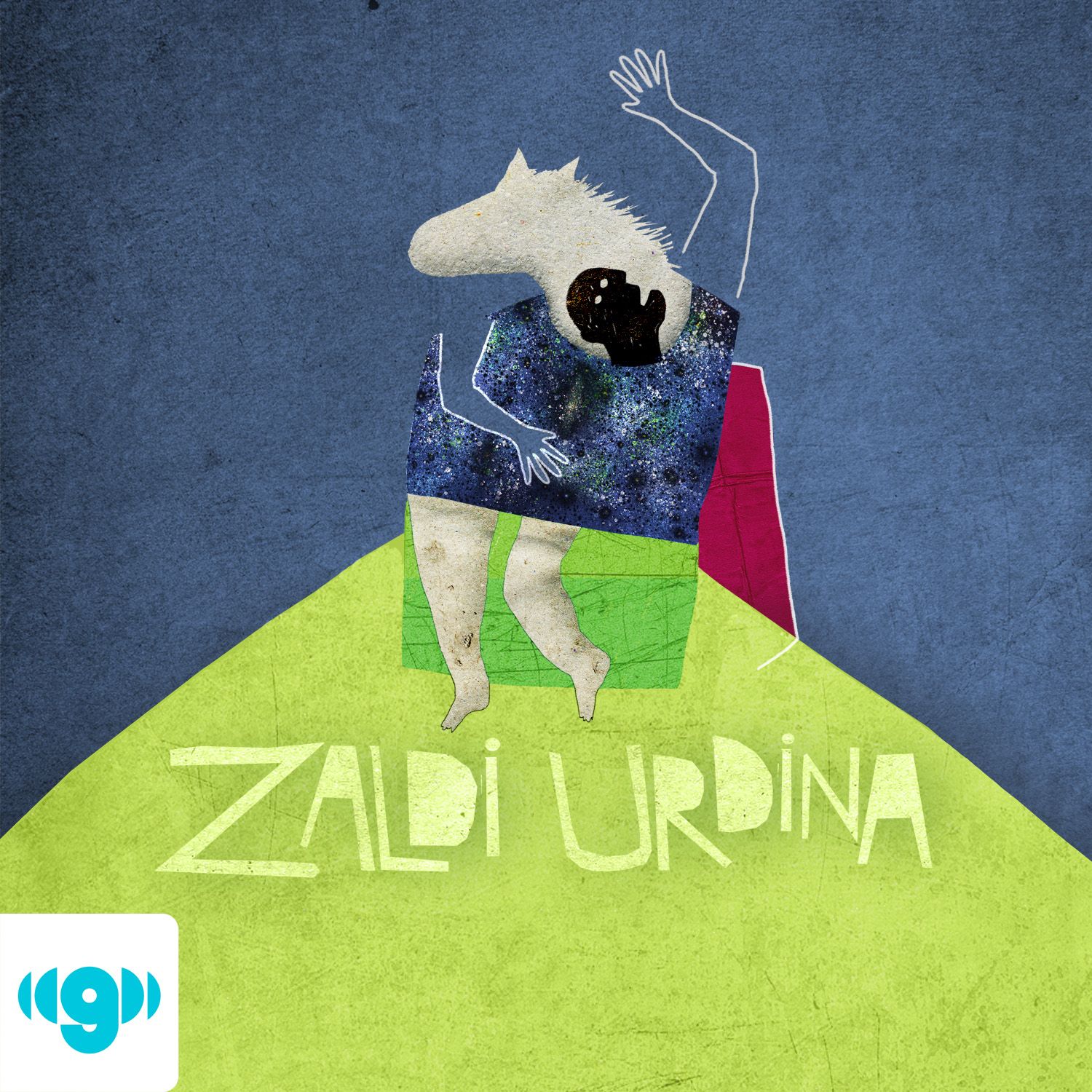 Zaldi urdina