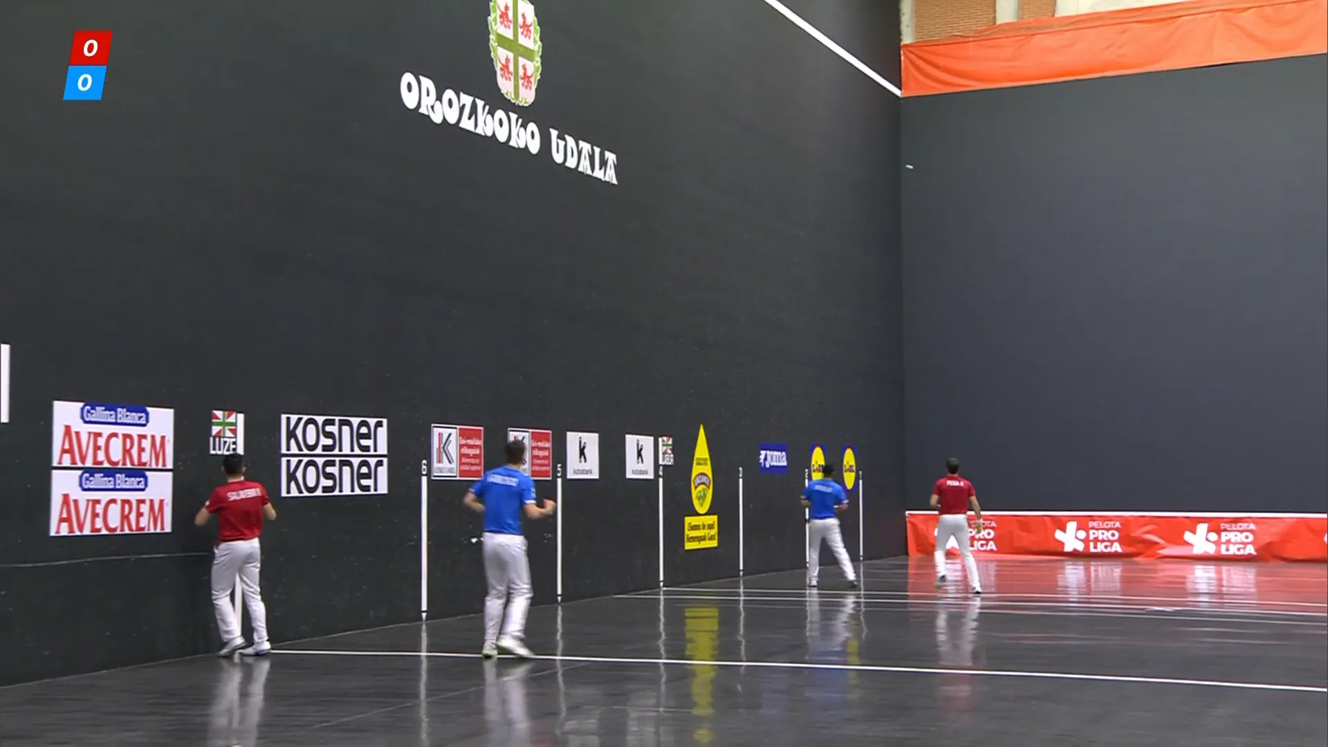 Semifinal: Peña II-Salaverri II / Murua-Gabirondo