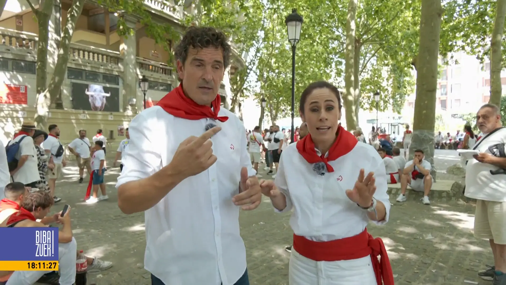 Ainhoa Lizarraga y  Andoni Zilbeti