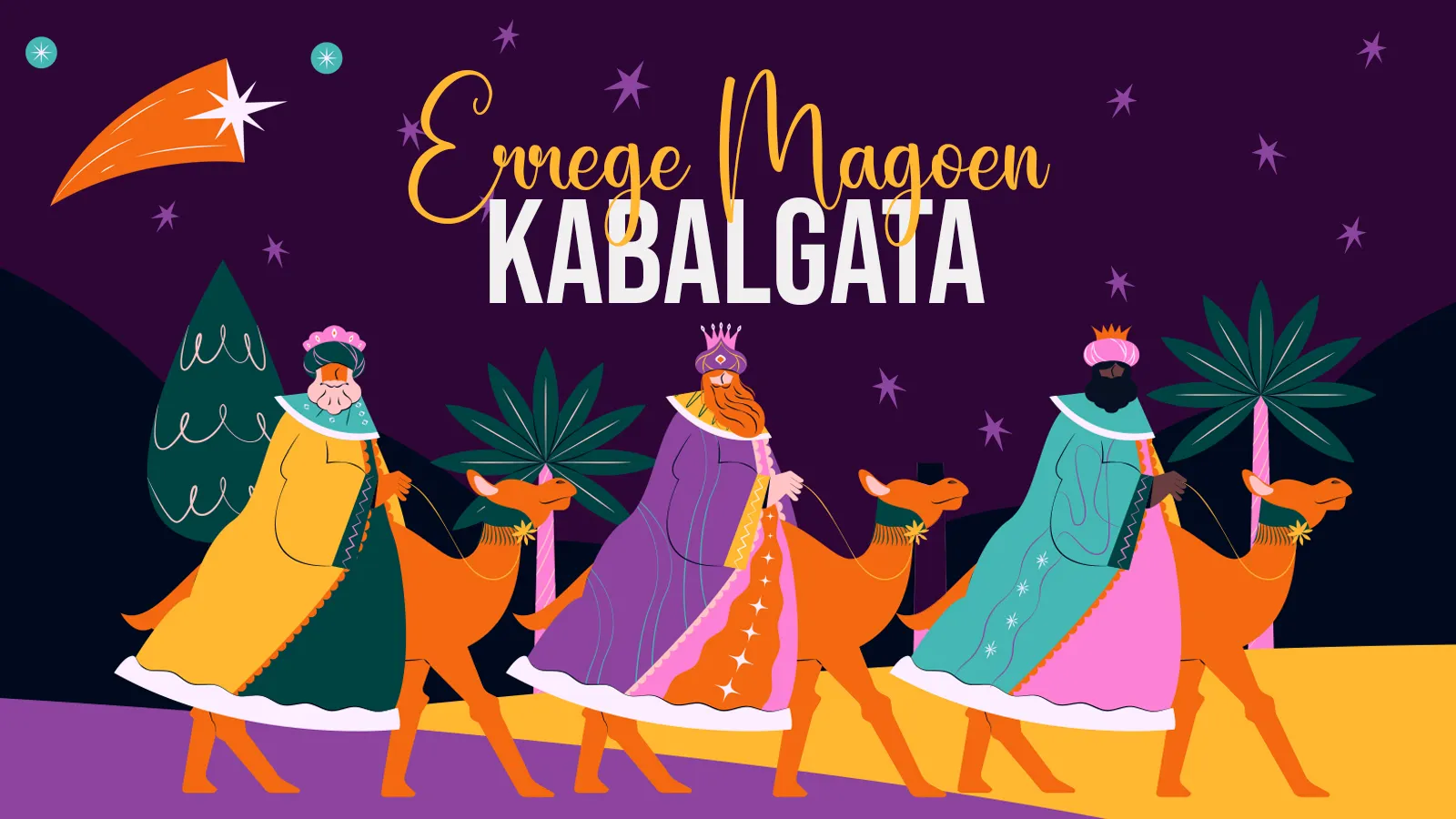 Errege magoen kabalgata