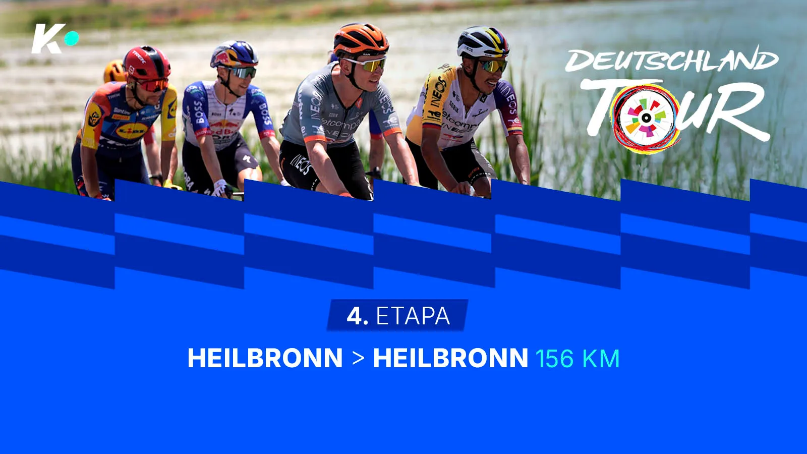 4. etapa: Heilbronn-Heilbronn (156,2 km)